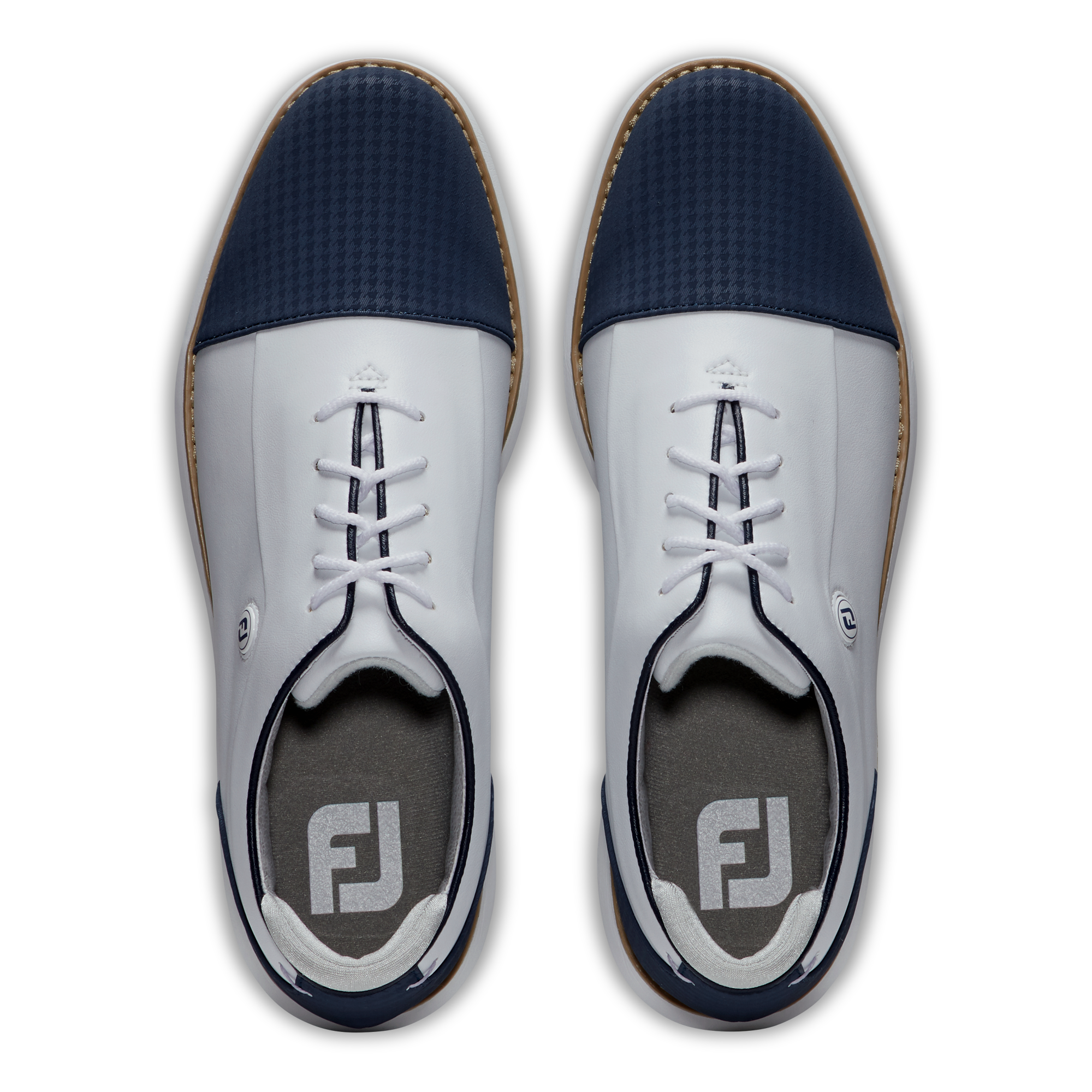 FootJoy Traditions Cap Ladies Golf Shoes 97915 2 FootJoy Traditions Cap Ladies Golf Shoes 97915 - Image 2