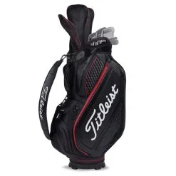 Titleist Jet Black Premium StaDry Cart Golf Bag -Golf Clubs Shop 2020 premiumcartstadry clubs TB20CT1 006 700x700
