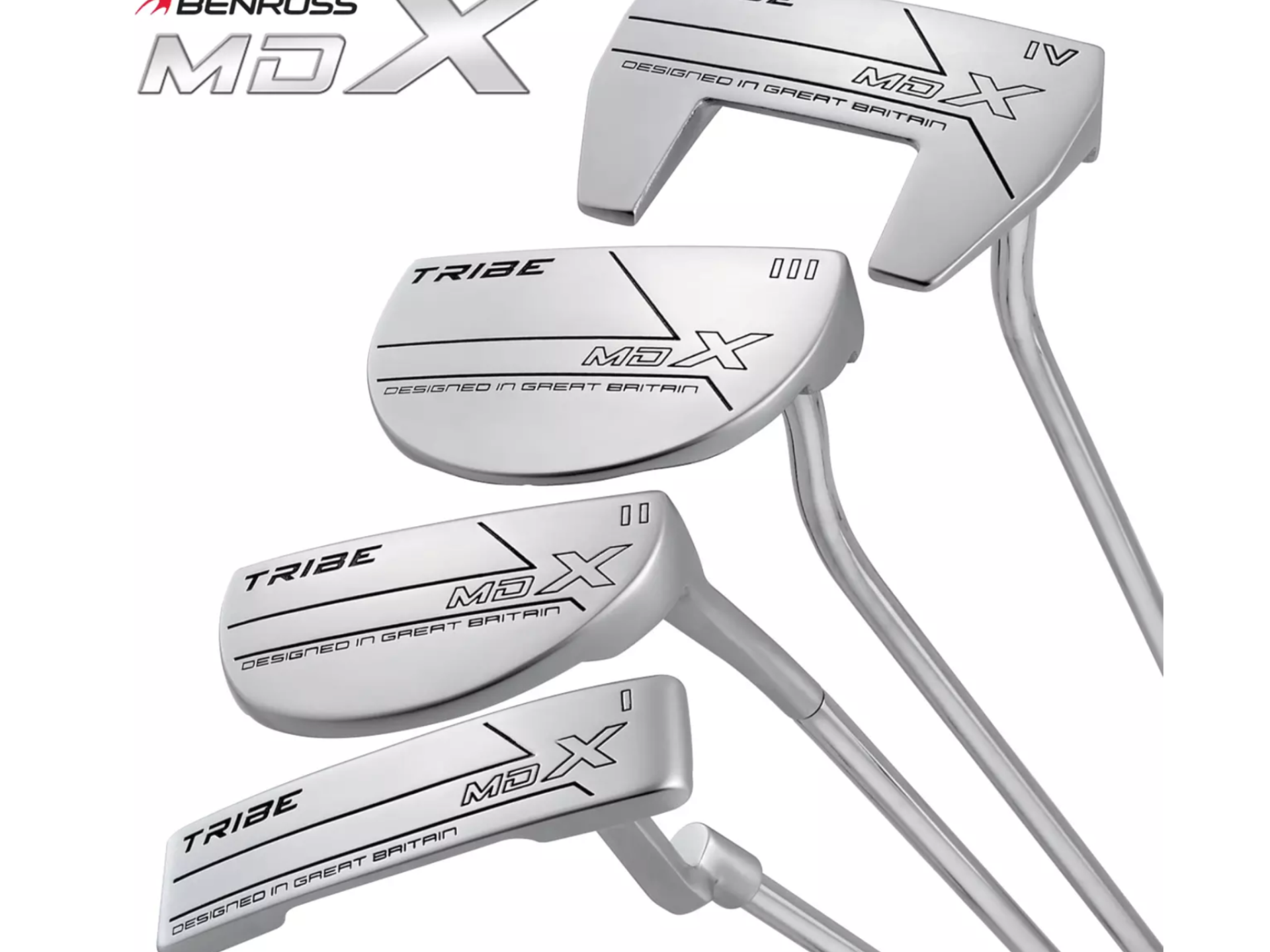 Benross Tribe Mdx Putters 1 Benross Tribe Mdx Putters