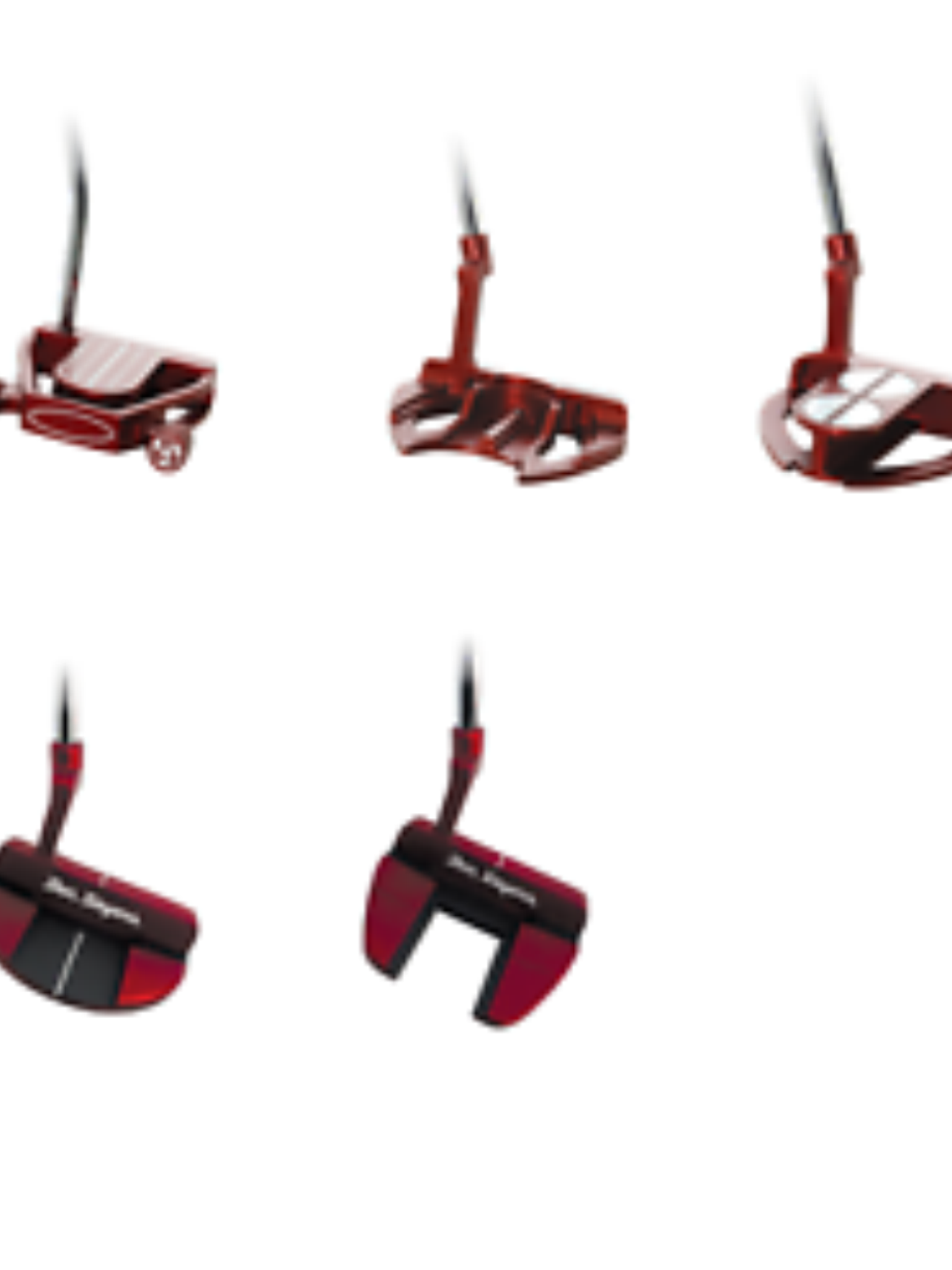 Ben Sayers Xf Red Series Putters 1 Ben Sayers Xf Red Series Putters