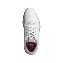 Adidas S2G Spikeless Leather Golf Shoes -Golf Clubs Shop FX4333 FTW photo top portrait white 700x700