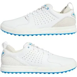 Adidas Flopshot Spikeless Golf Shoes -Golf Clubs Shop GV9668 FTW photo mirrored pair white