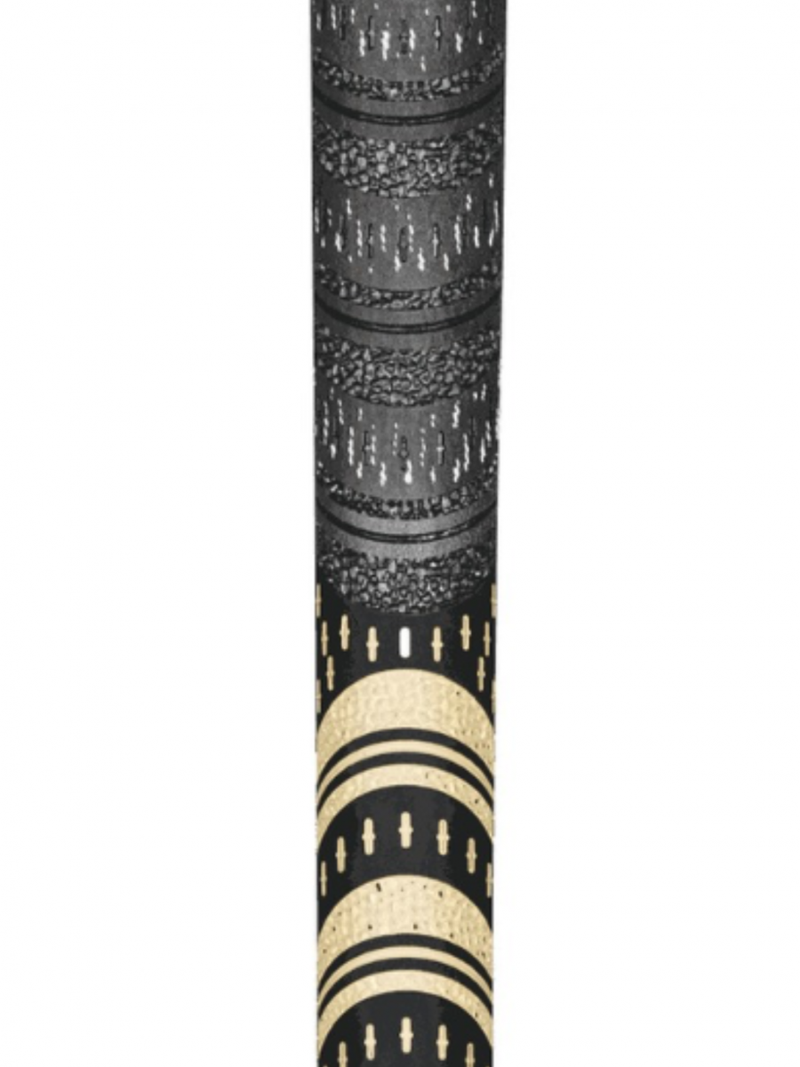 Golf Pride Mcc Teams Plus 4 Grip Midsize - Black/Gold 1 Golf Pride Mcc Teams Plus 4 Grip Midsize - Black/Gold