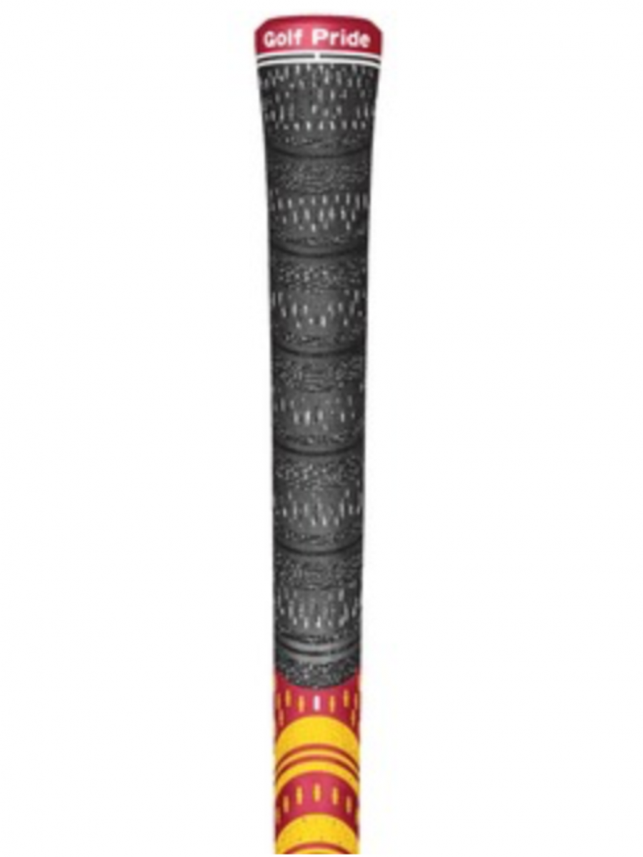 Golf Pride Mcc Teams Plus 4 Grip Midsize - Red/Yellow 1 Golf Pride Mcc Teams Plus 4 Grip Midsize - Red/Yellow