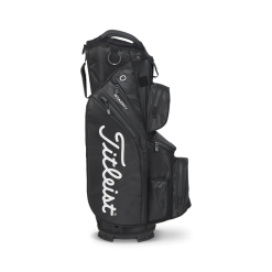 Titleist Cart 14 StaDry Cart Bag -Golf Clubs Shop NEW Cart14StaDry Black 03 700x700