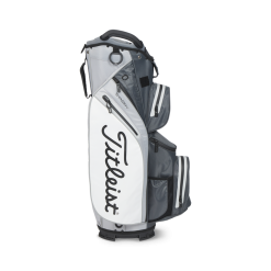 Titleist Cart 14 StaDry Waterproof Cart Bag -Golf Clubs Shop NEW Cart14StaDry Charcoal Gray White 03 700x700