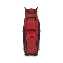 Titleist Cart 14 StaDry Cart Bag -Golf Clubs Shop NEW Cart14StaDry Dark Red Gray Black 02 700x700