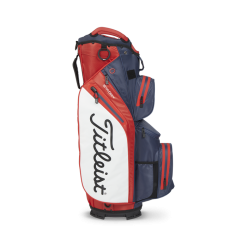 Titleist Cart 14 StaDry Waterproof Cart Bag -Golf Clubs Shop NEW Cart14StaDry Navy Red White 03 700x700